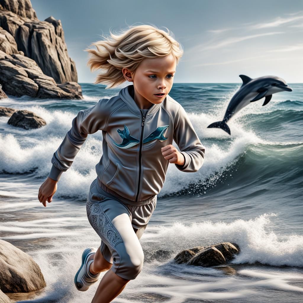 Little Girl on the beach