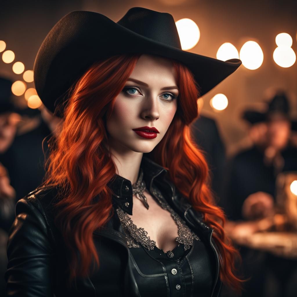 Gothic cowgirl