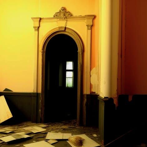 Abstract Image of Deterioration Concept