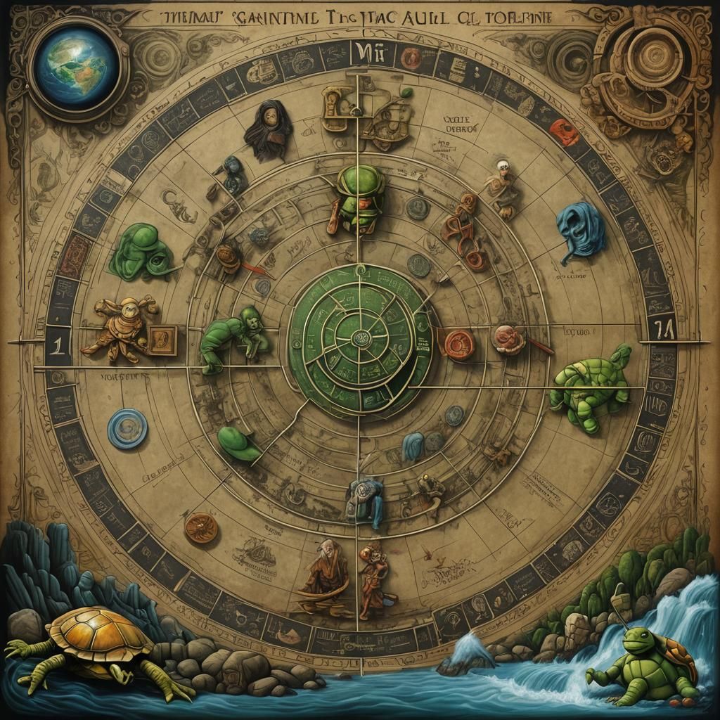 Surreal Pop Culture Mashup: Matte Painting in 8K