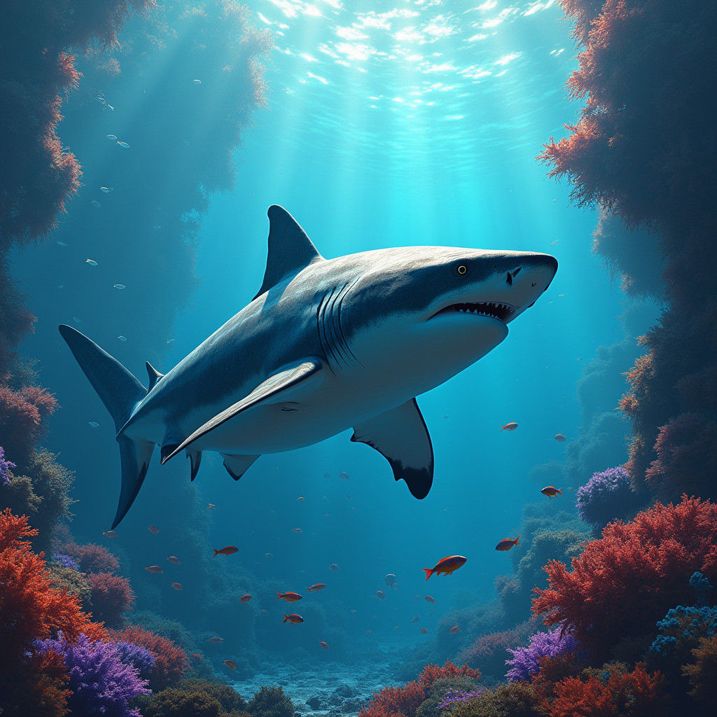 Tiger Shark in a Biomechanical Landscape