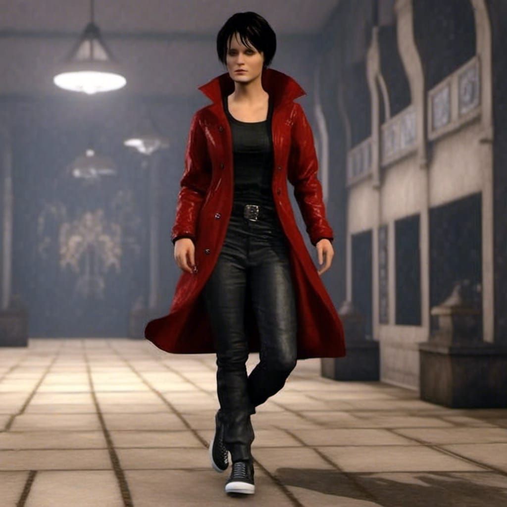 Sci-Fi Avatar in Converse: Fantasy Video Game Aesthetic