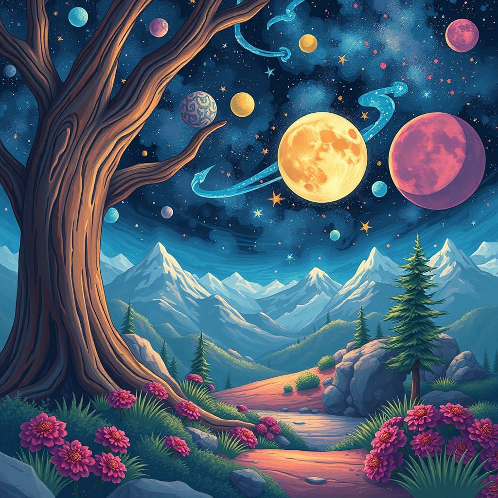 Unbridled Artistic Expression in Digital Painting