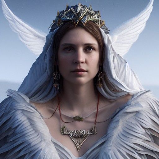 Saintly Goddess in Phoenix Armor