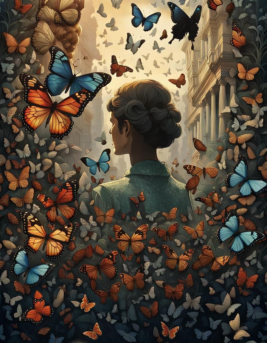 Mind Exploding into Tapestry of Butterflies: Cinematic Film