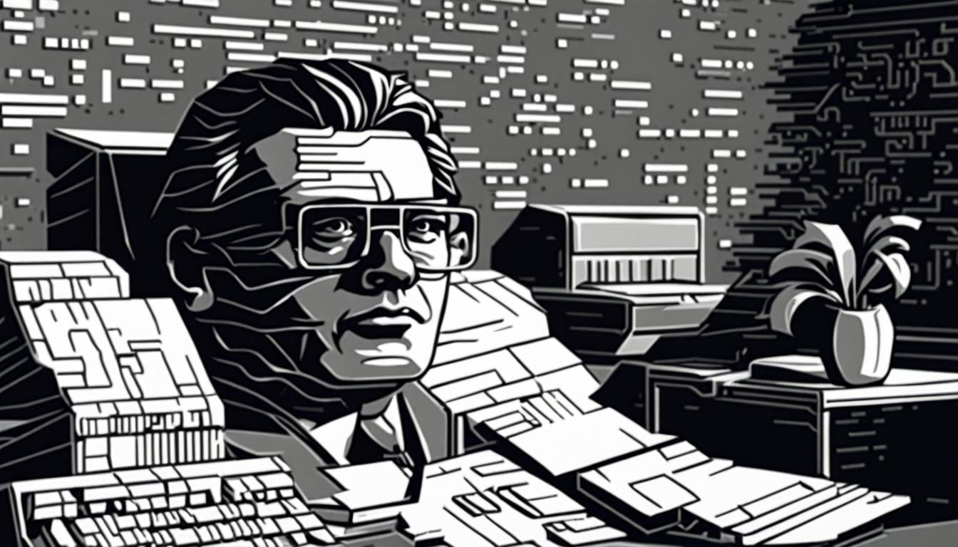 Detailed ASCII Art Composition