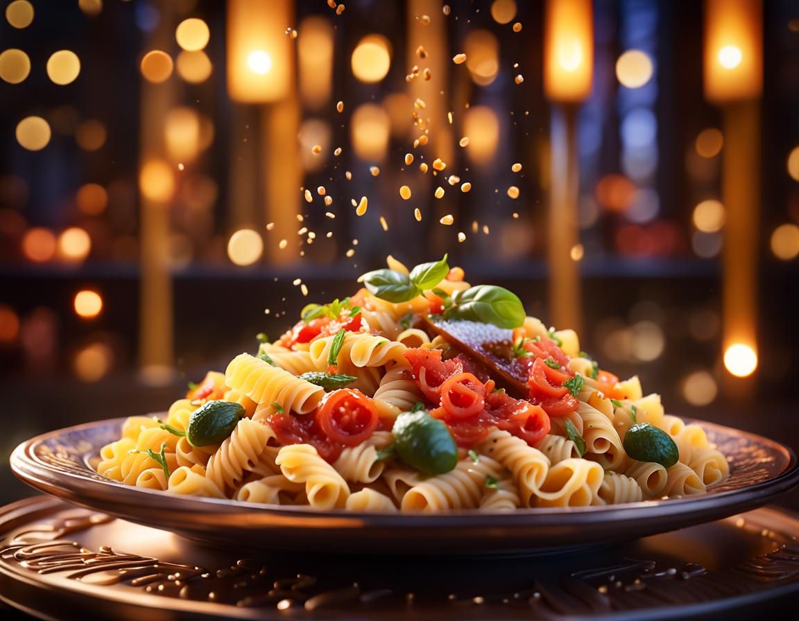Luxurious Pasta Dish with Delectable Sauces