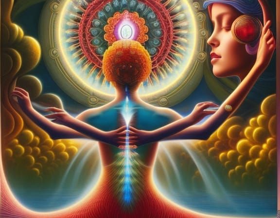 Surreal Transformation in Richly Detailed Digital Art