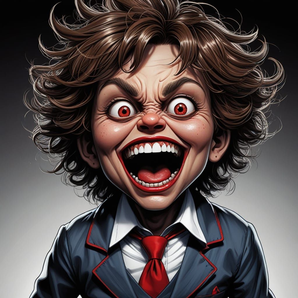Comic Book Horror: Shouting Labubu Doll