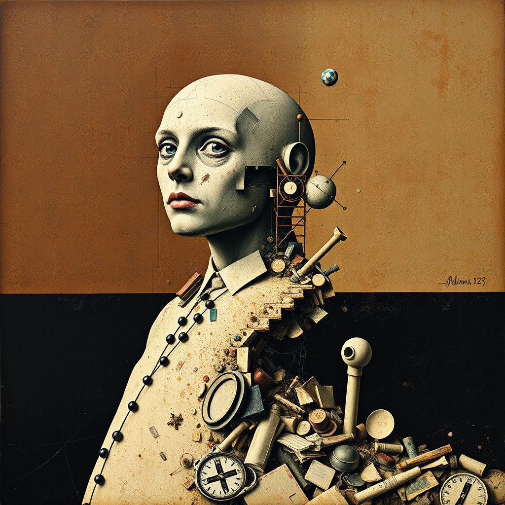 Surreal Transubstantiation Inspired by Max Ernst