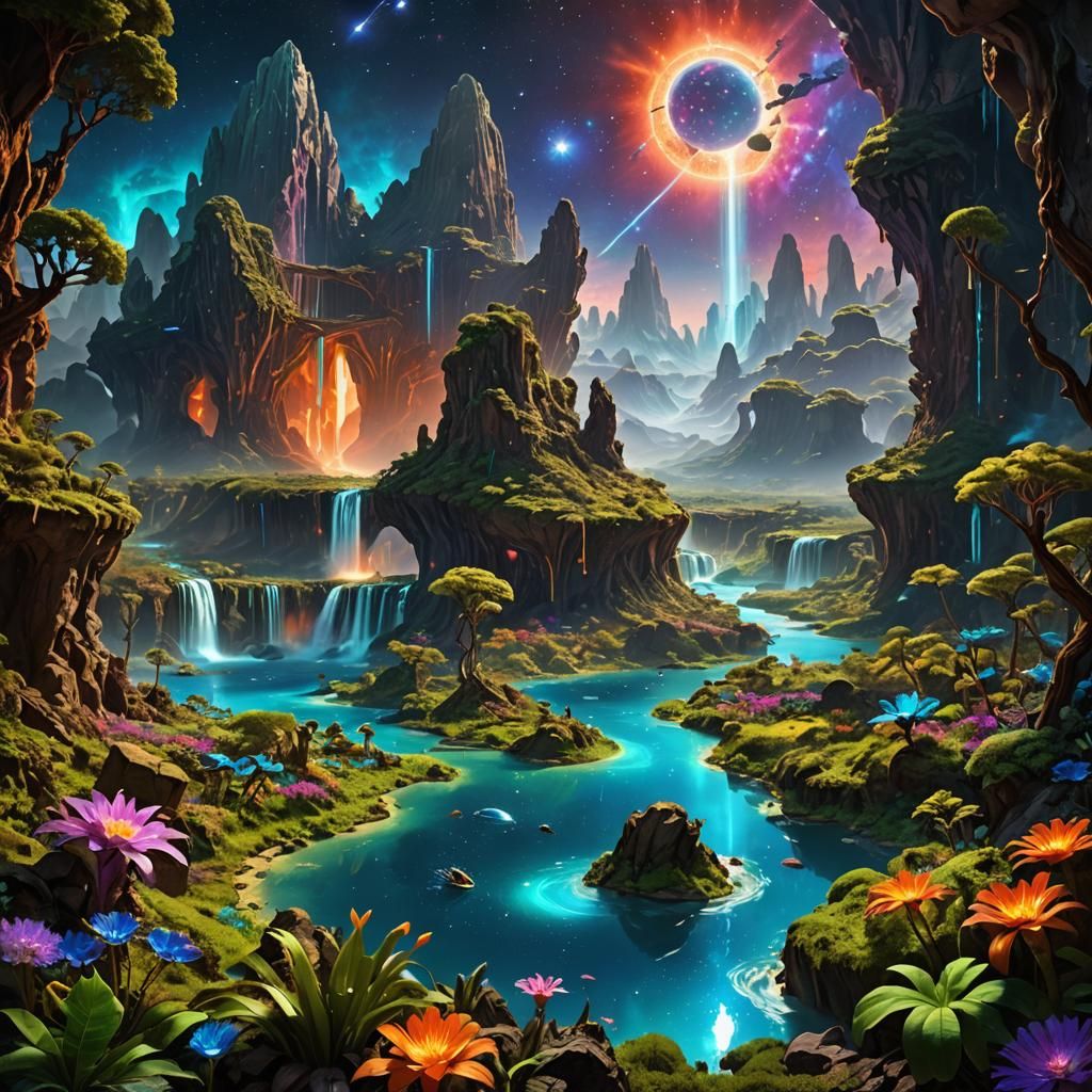 alien wonderland