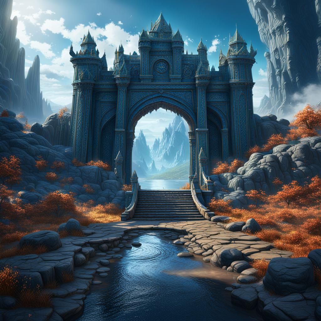 Gateway to the Land of Unknowing: Fantasy Concept Art