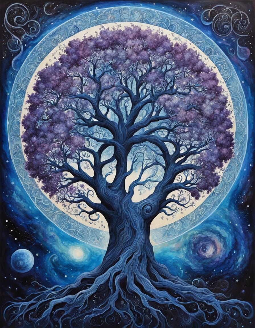 Kabbalah Tree of Life with Cosmic Energy