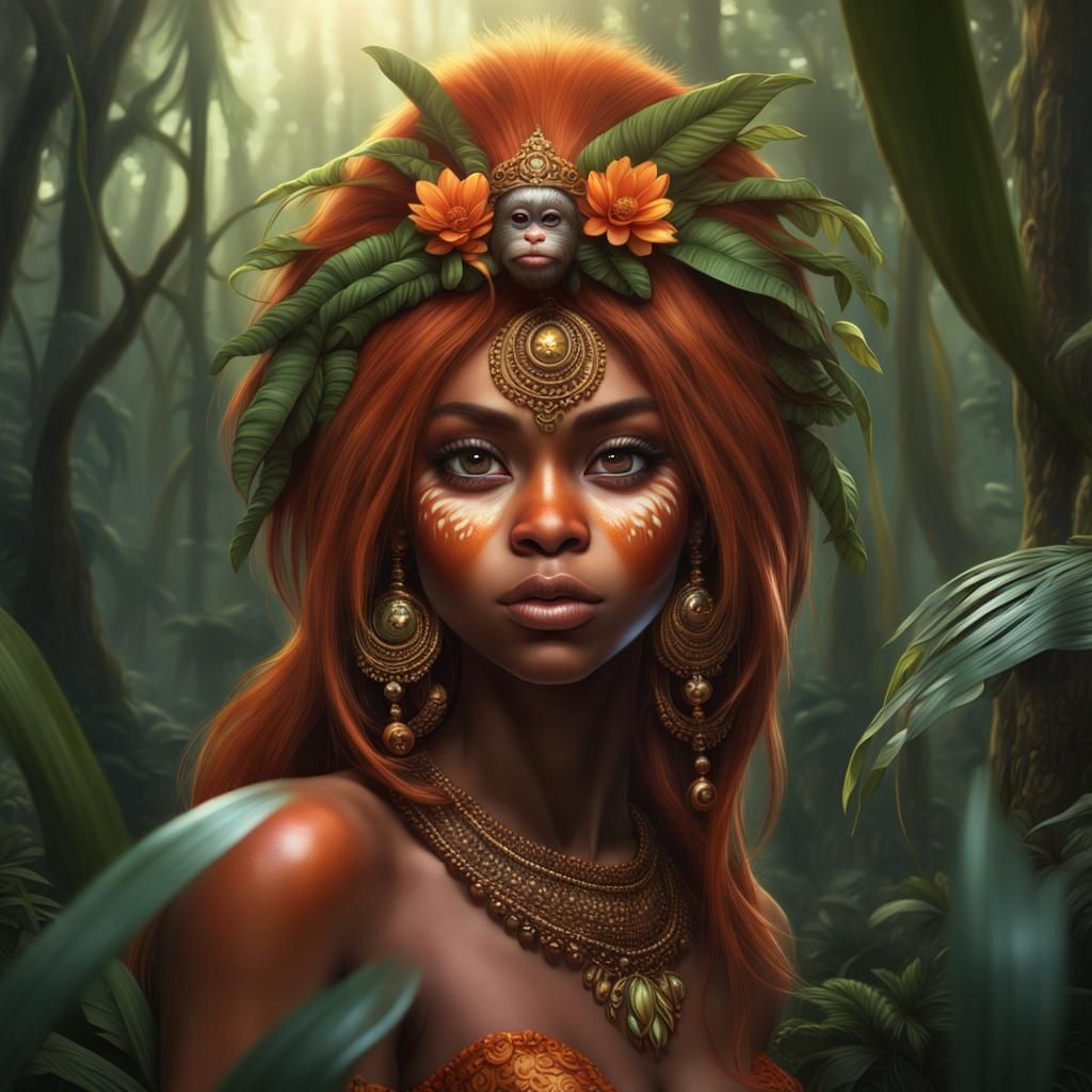 Orangutan Goddess