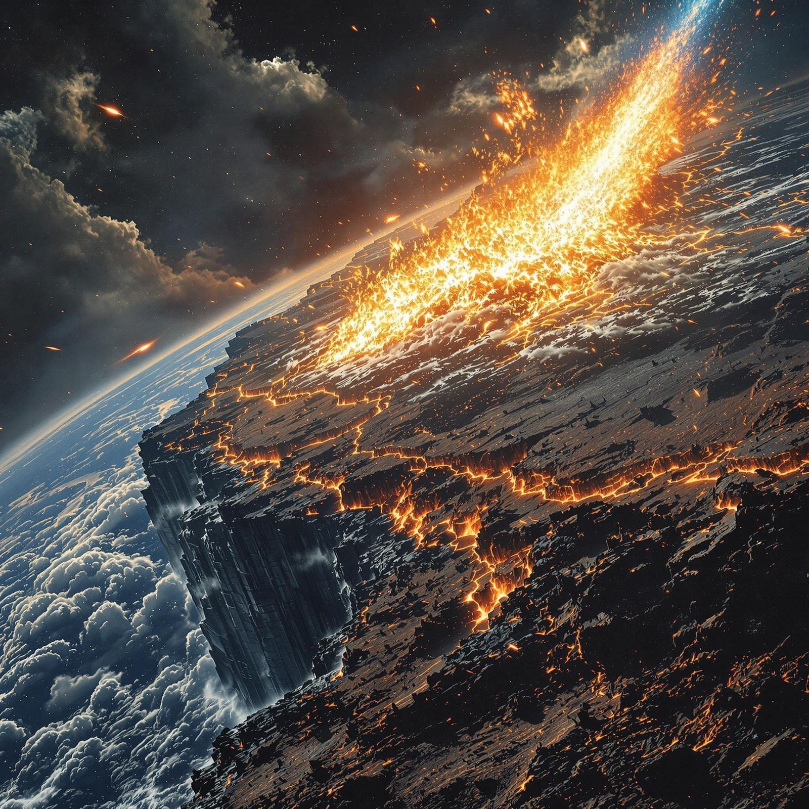 Glowing Comet Devastates Jurassic North America in a Dazzlin...