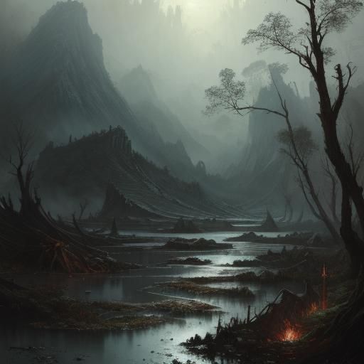 Wasted Land: A Horror Landscape