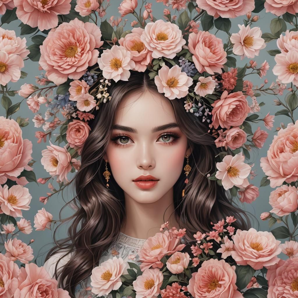 Beautiful Girl Generated by AI