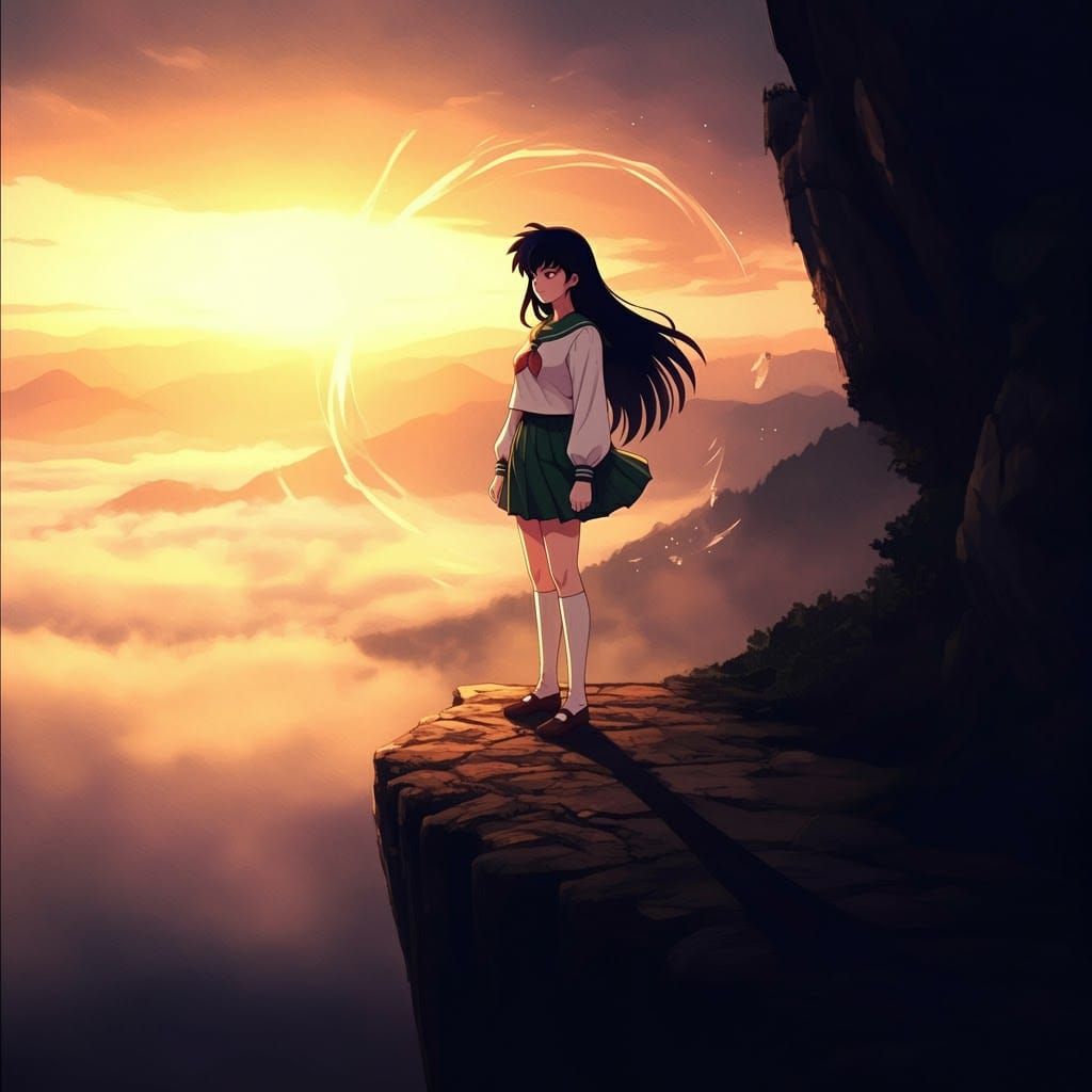 Kagome Higurashi from Inuyasha.