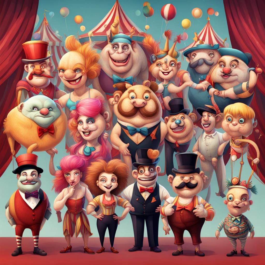 The Amazing Digital Circus Characters