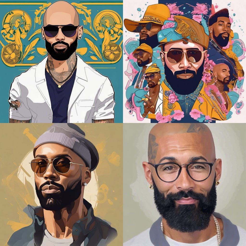 Artwork in Style of James Budden