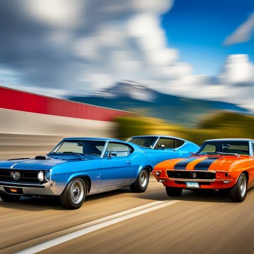 Classic Muscle Cars in Professional Photography