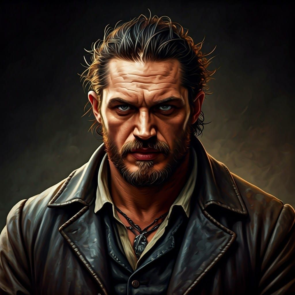 Bane Portrait Inspired by Tom Hardy