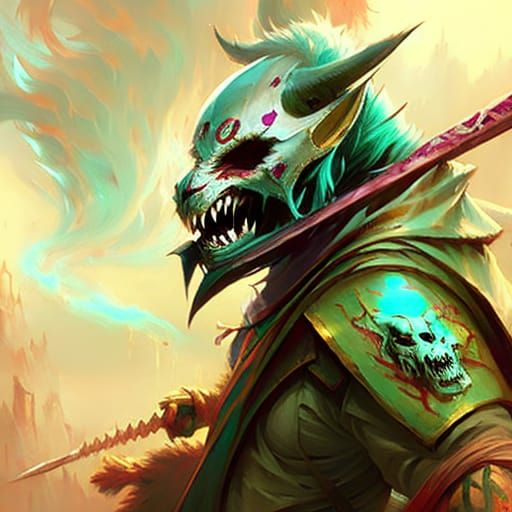 Immortal Ronin Monster in Ornate Armor