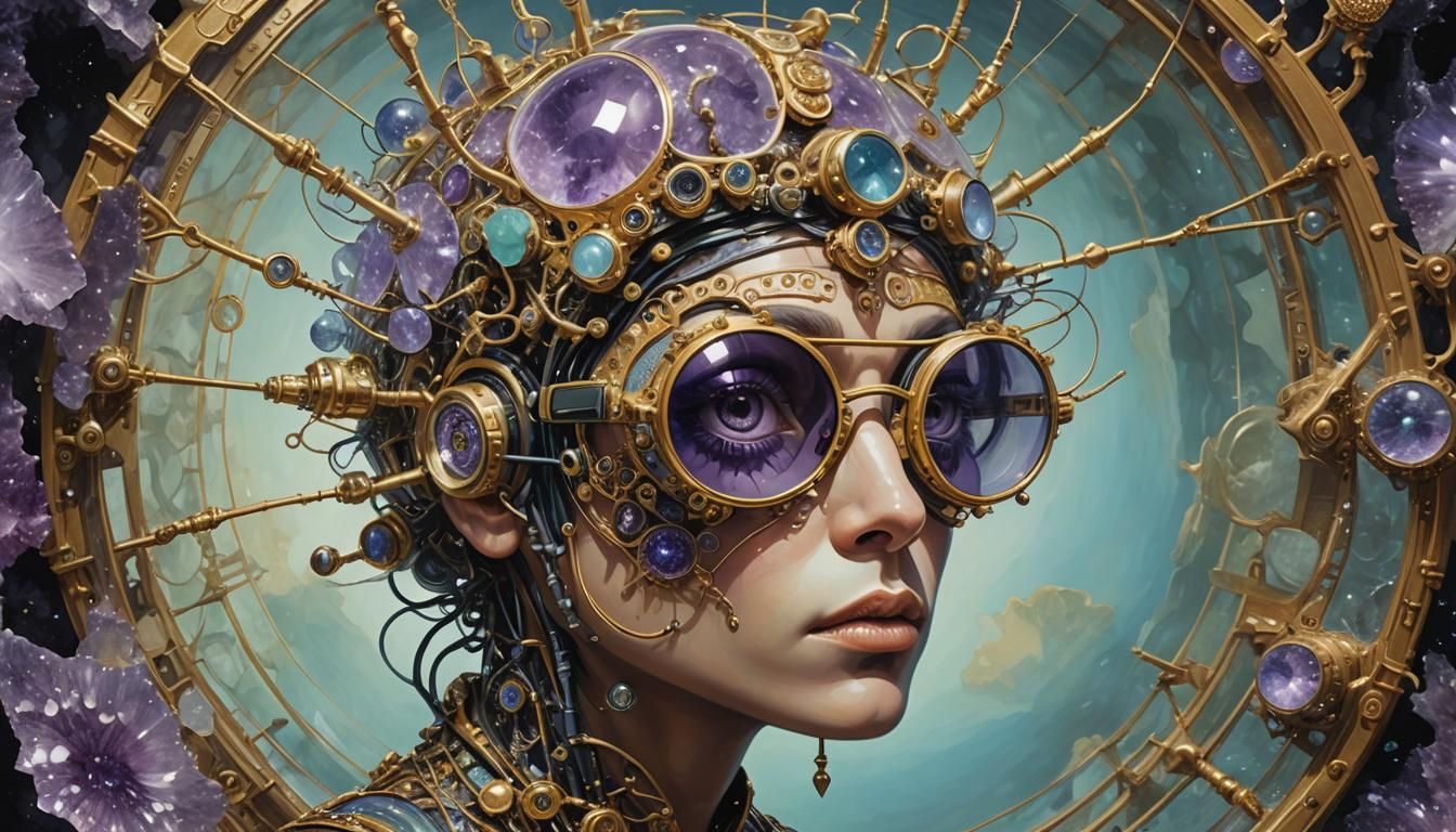 Surreal Poem Composers in Glass Forest Galaxy