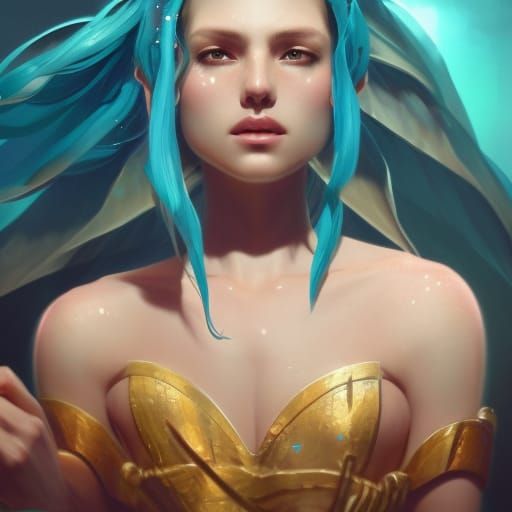Naiades Aqua Dark Fantasy Concept Art