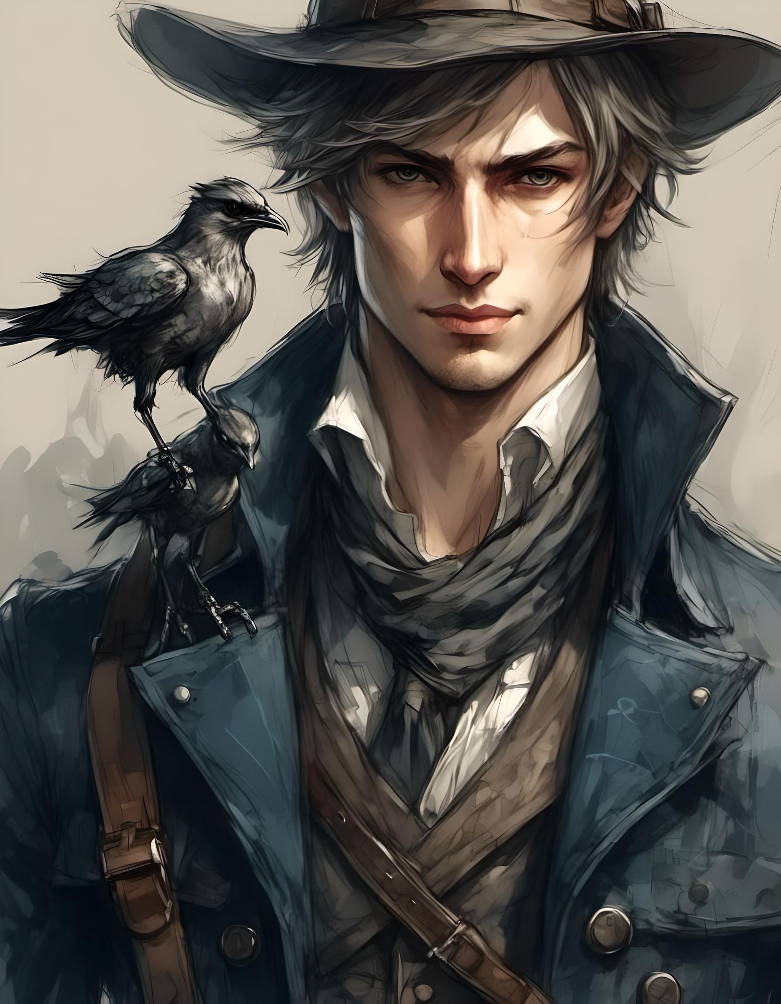 A Hunter and his silly birds