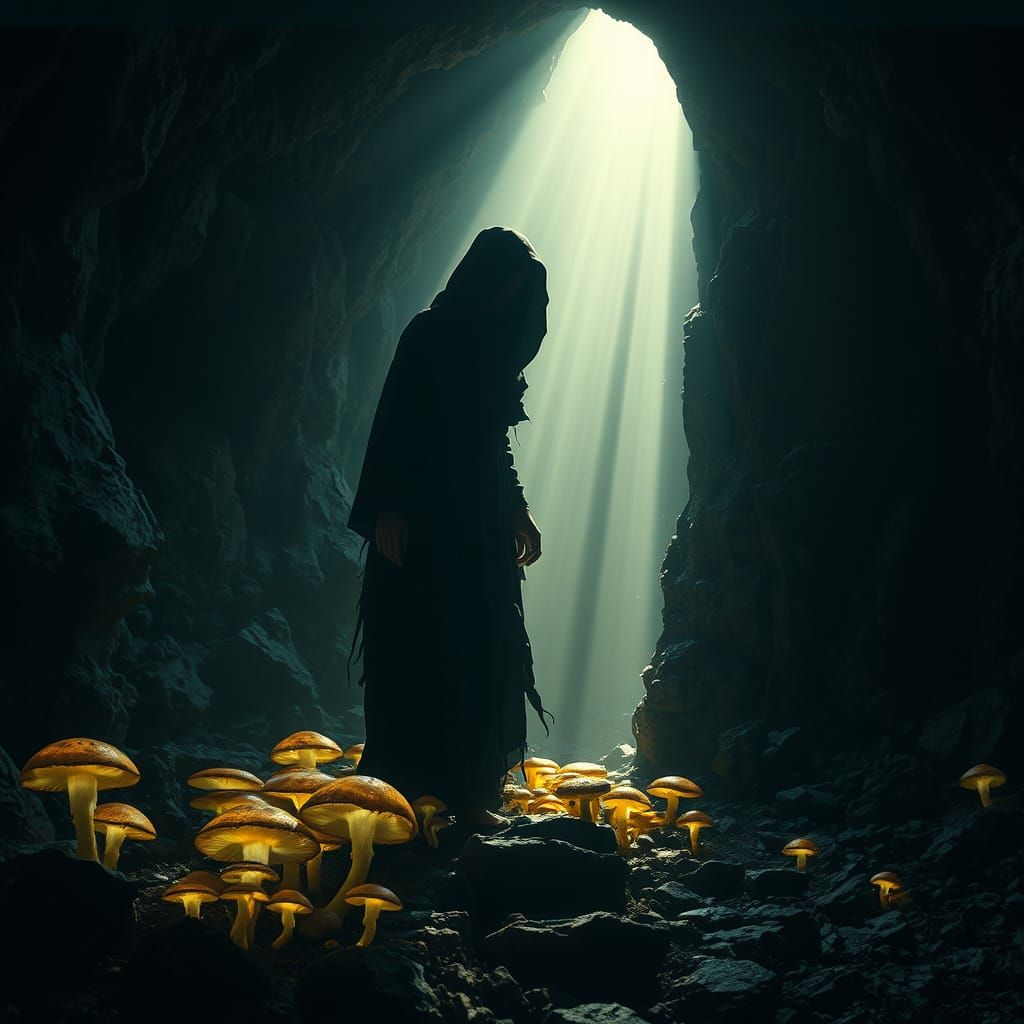 Dark Goddess Emerges from Ancient Cave