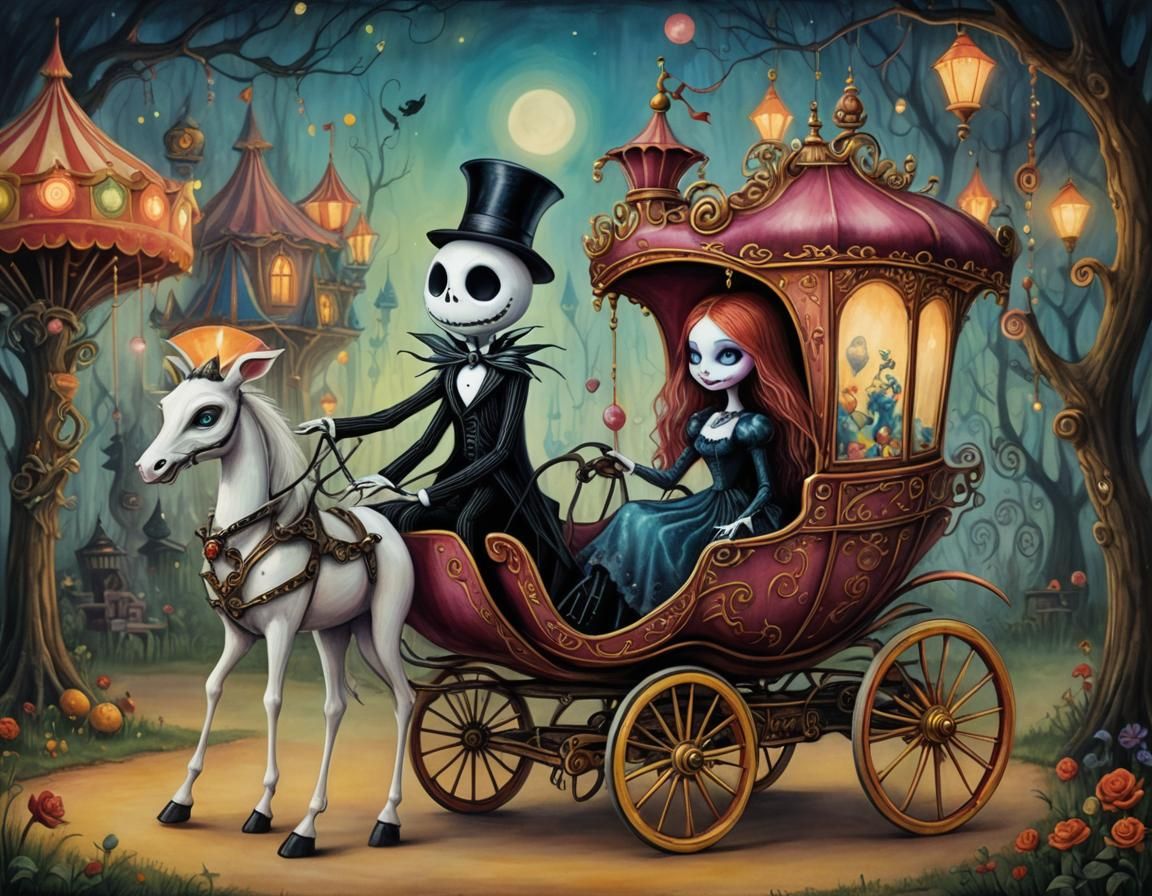 Jack Skellington's Whimsical Circus Adventure