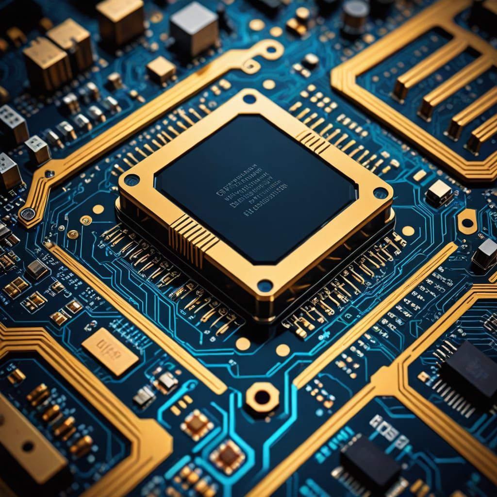Photonic Semiconductor Computing System: Digital Art