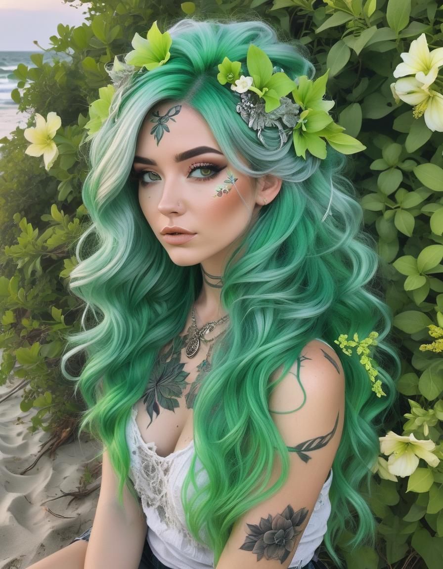 Gorgeous Green Grace