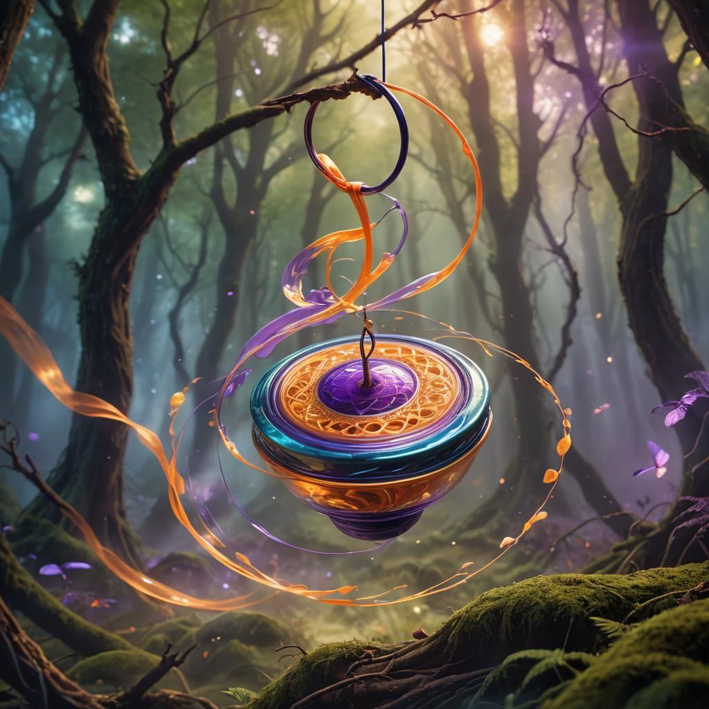 This supposed to be a yo yo. But AI seems to have trouble wi...