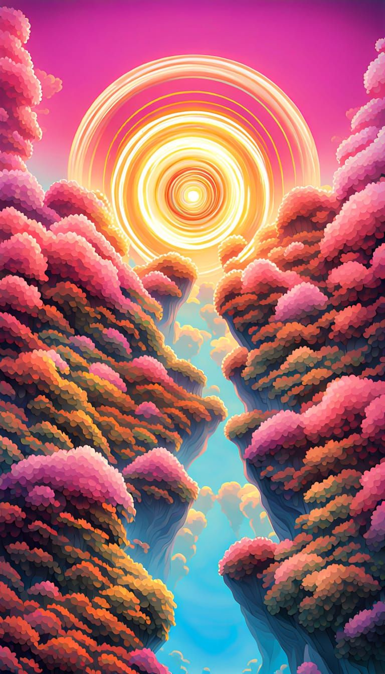 Suminagashi Art: Japanese Marbling Tradition in Hyperrealist...