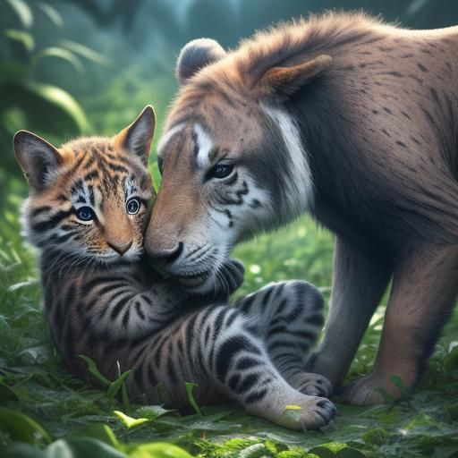 Vibrant Earth: Harmony, Joy, and Life in Hyperrealism