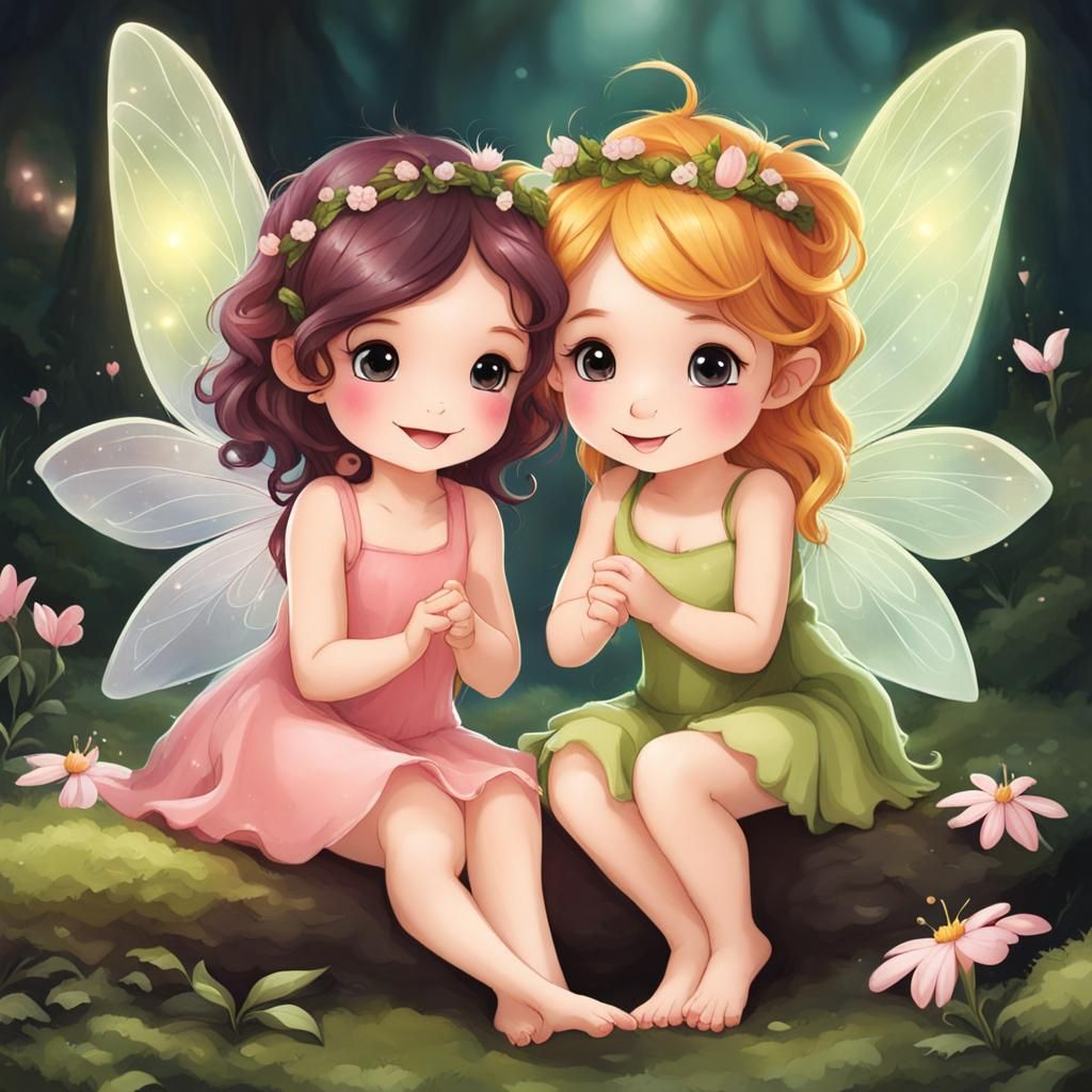Enchanting Fairies Generated by AI
