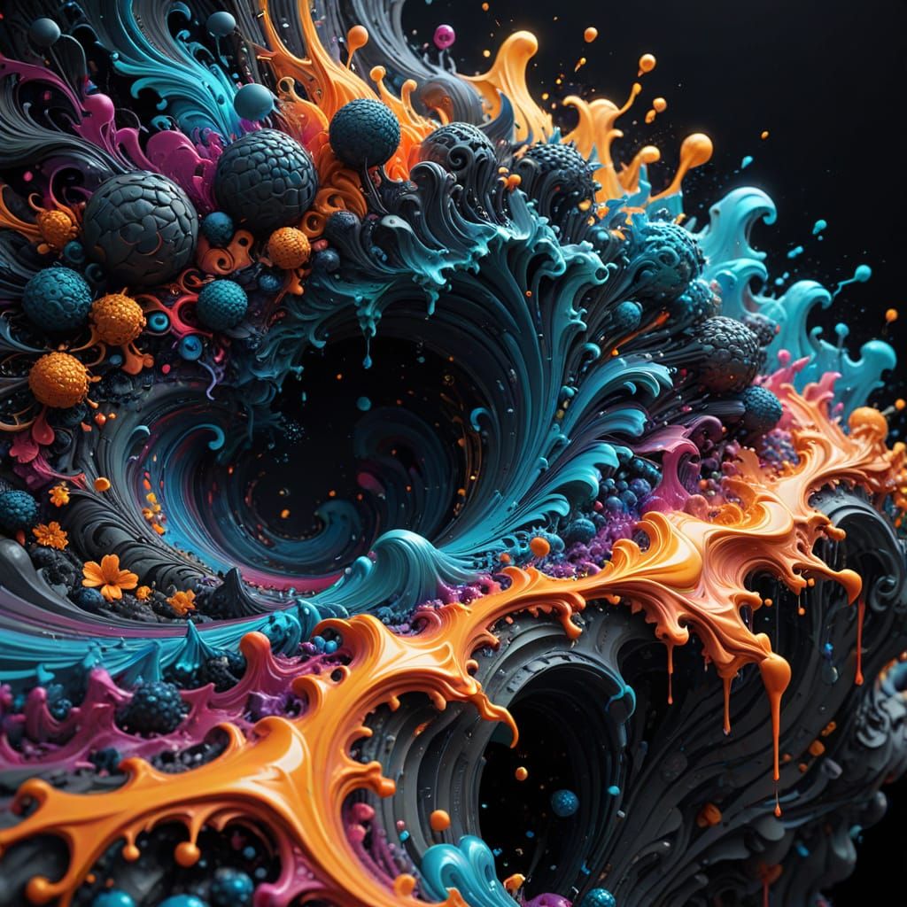 Stunning Geometric Stone Carvings in Hyper Detailed Digital ...