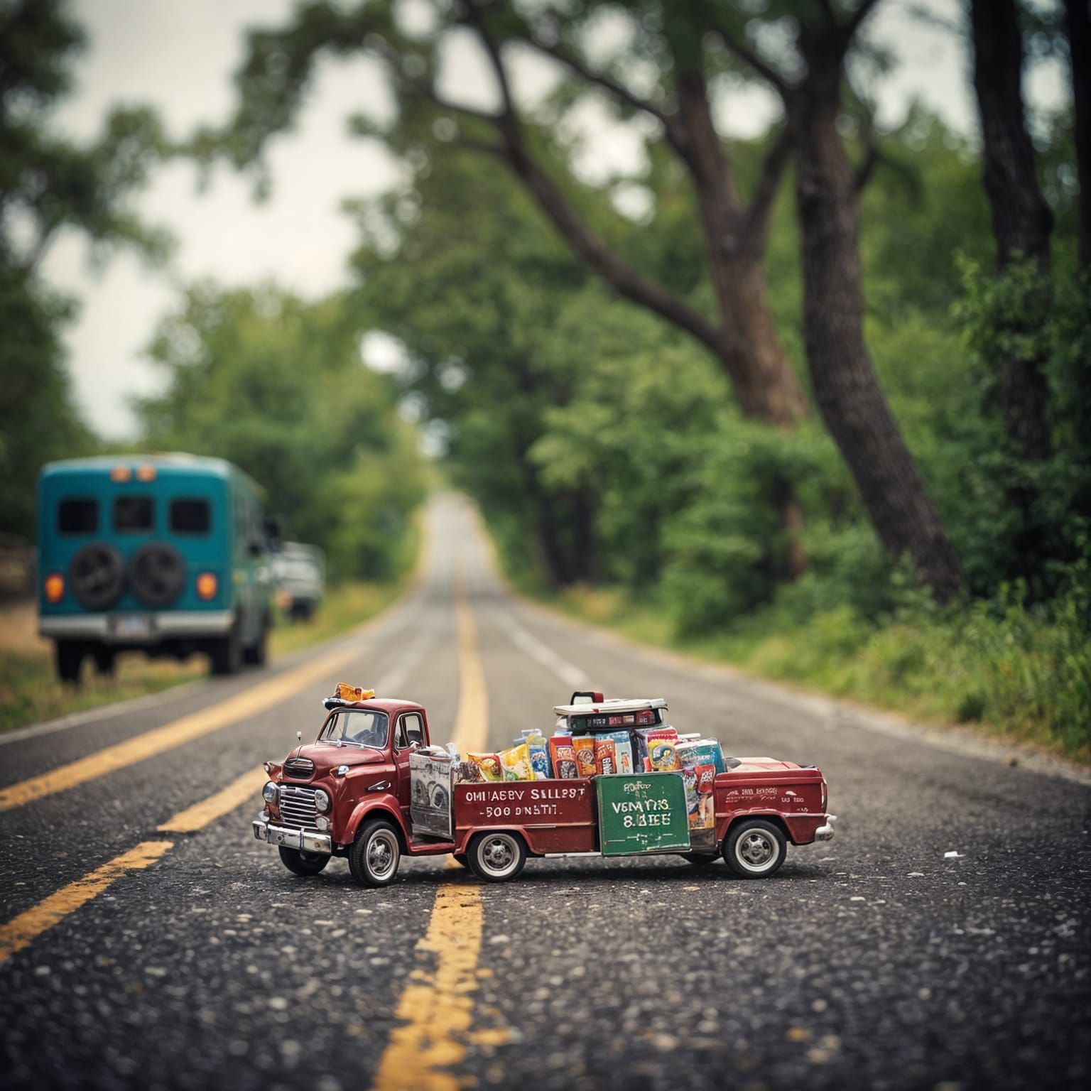 Road Trip Adventure with Friends in HDR Photography