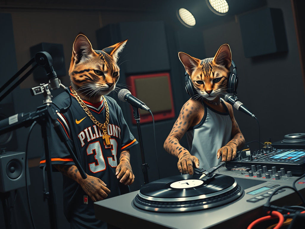 Feline Musicians Create a Hip-Hop Hit