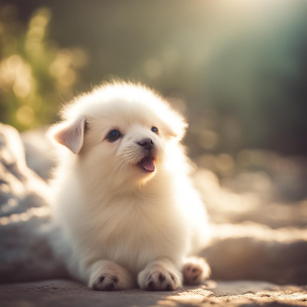 Cute Animals in Divine Sunshine