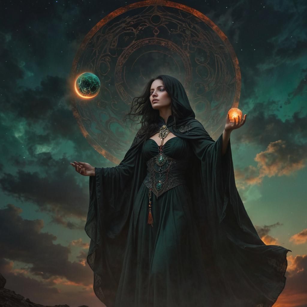 Sorceress and the Black Sun: A Dark Fantasy Dreamscape