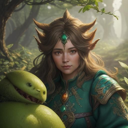 Whimsical Potato Creature Concept Art in Unreal Engine