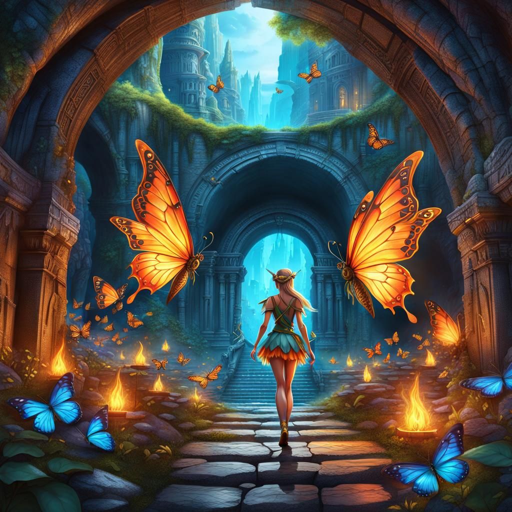 Fairy city 4: follow me to my home