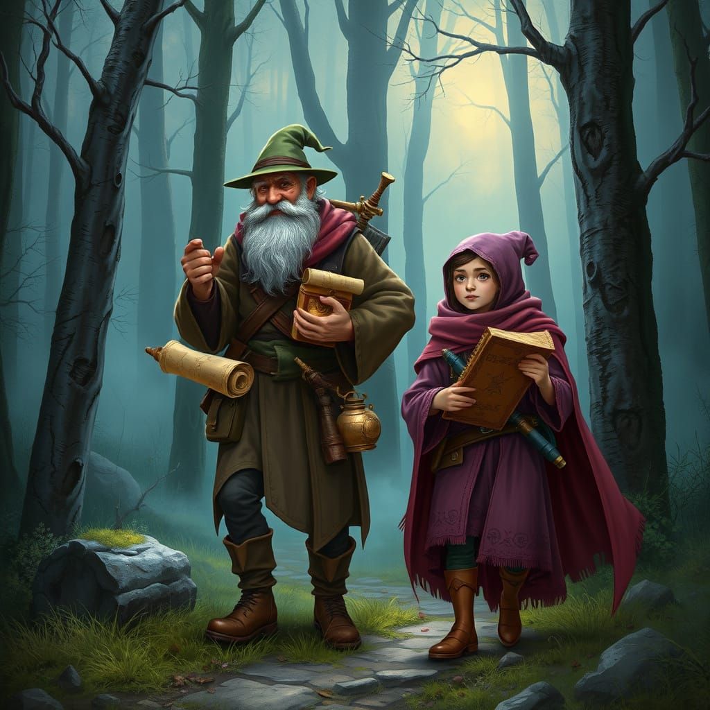 Magical Quest in Mystical Forest with Mr. Marlin