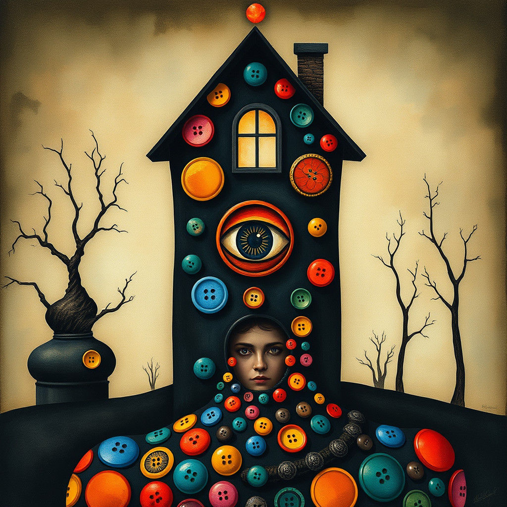 Tragic Abandoned House in Art Nouveau Style