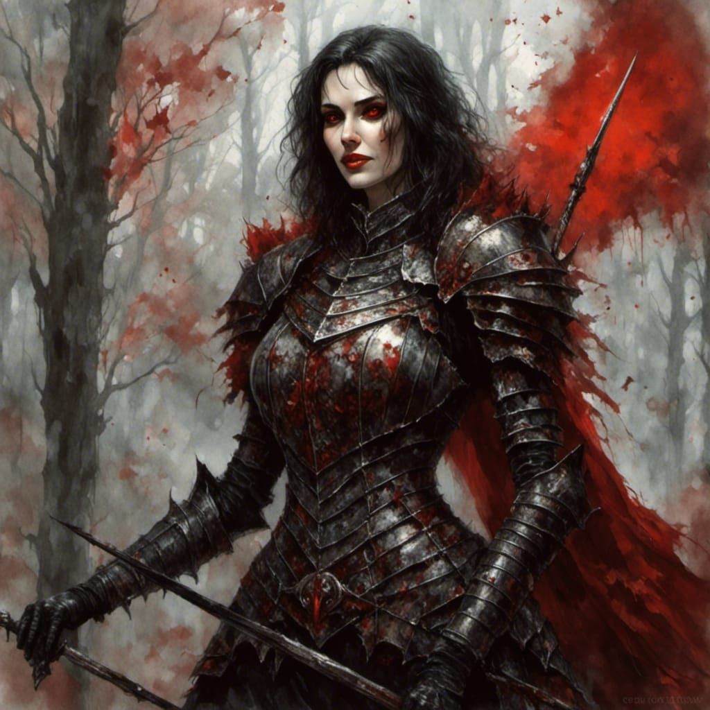 Vampire Knight in MTG Style