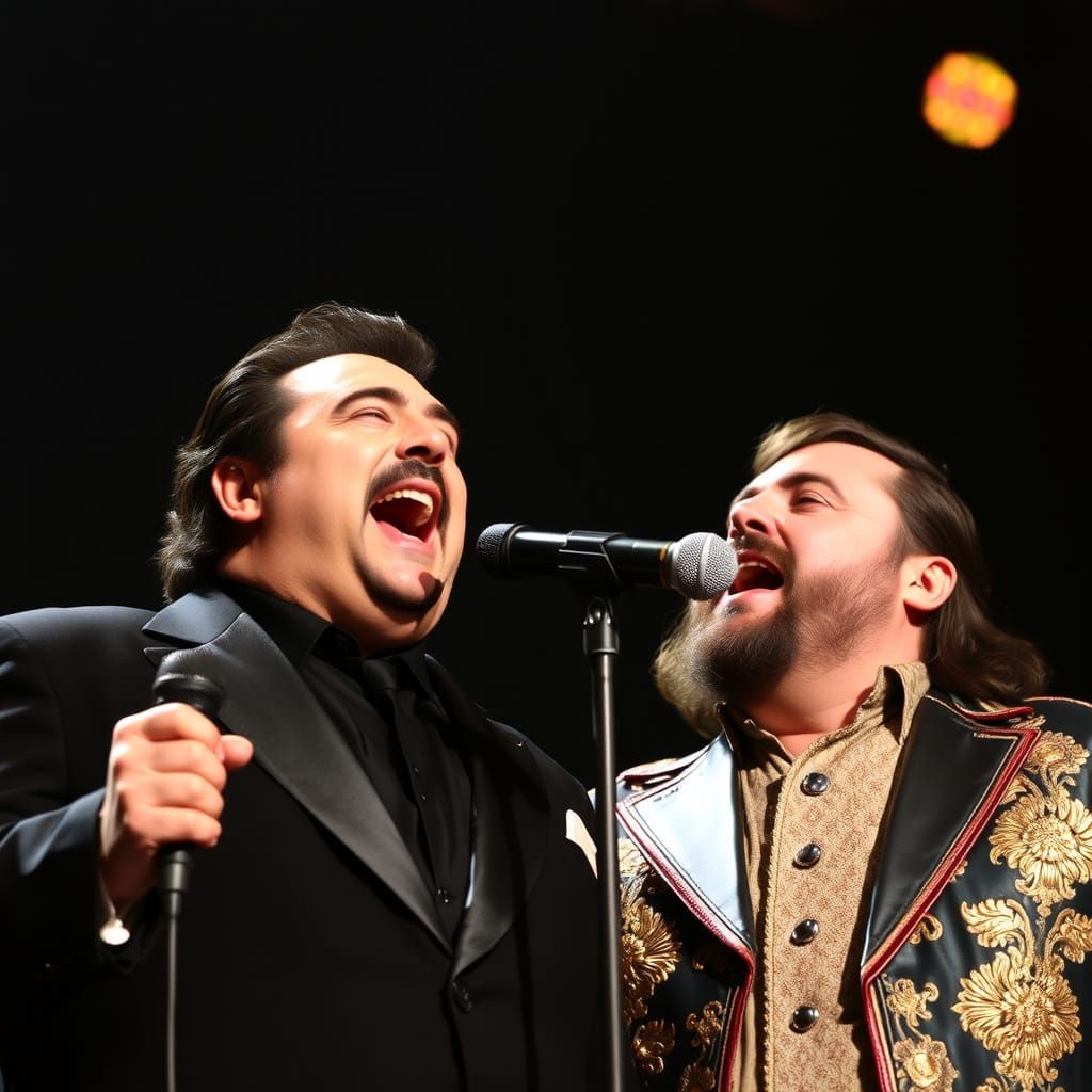 Opera Rock Duet of Legendary Singers