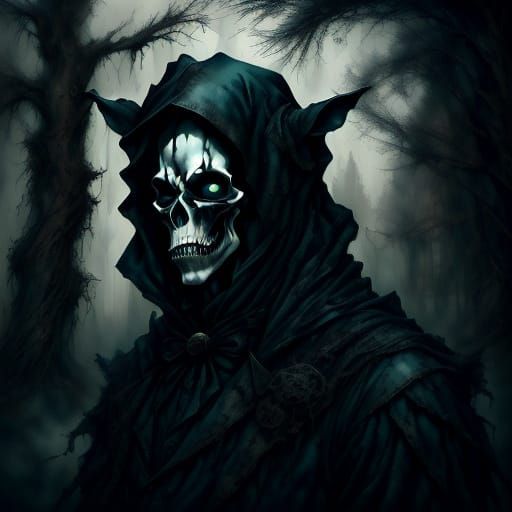 Steampunk Death Rides Through a Haunting Graveyard in Eerie ...